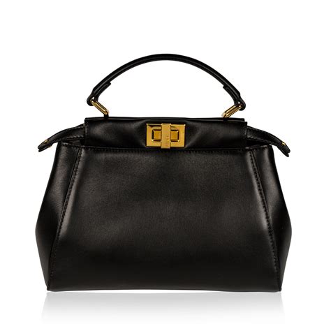 fendi pekaboo mini|fendi nappa mini peekaboo.